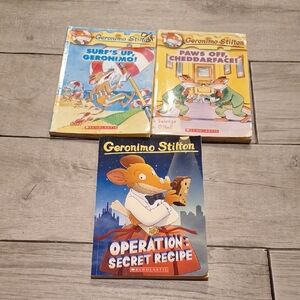 🥠Scholastic Geronimo Stilton Trio 🦉